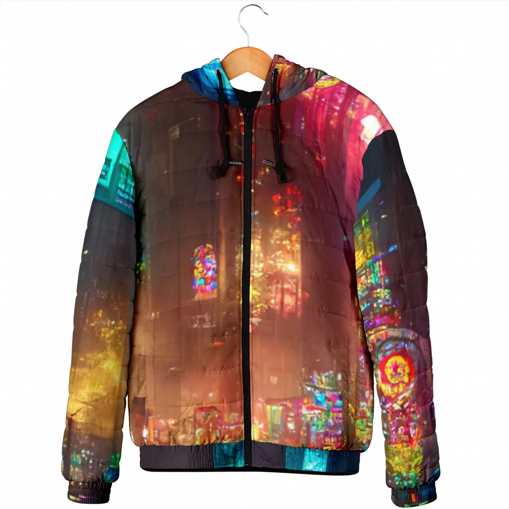 citylife mens hooded jacket - Acidmath Guy