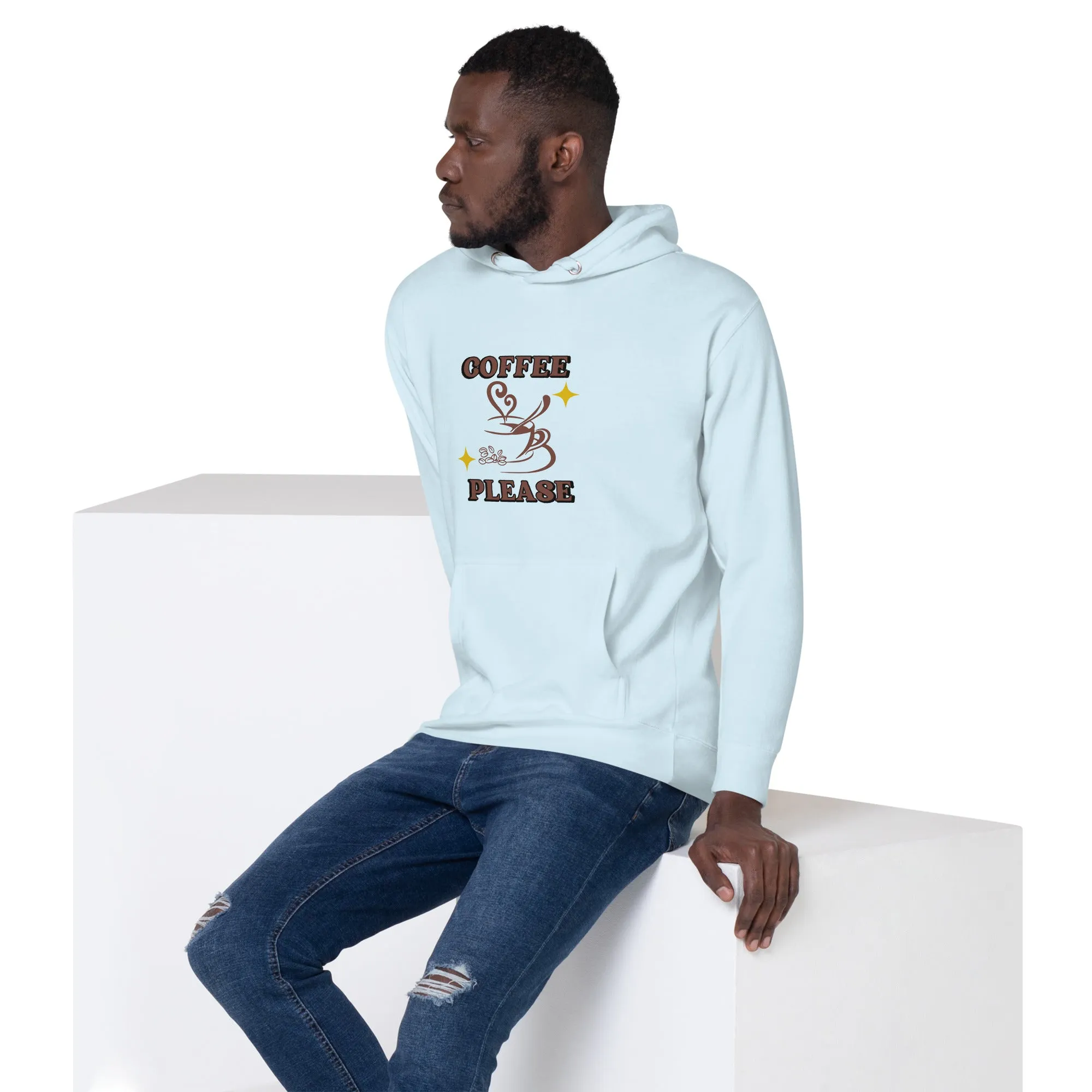 Coffee Please Men's Hoodie