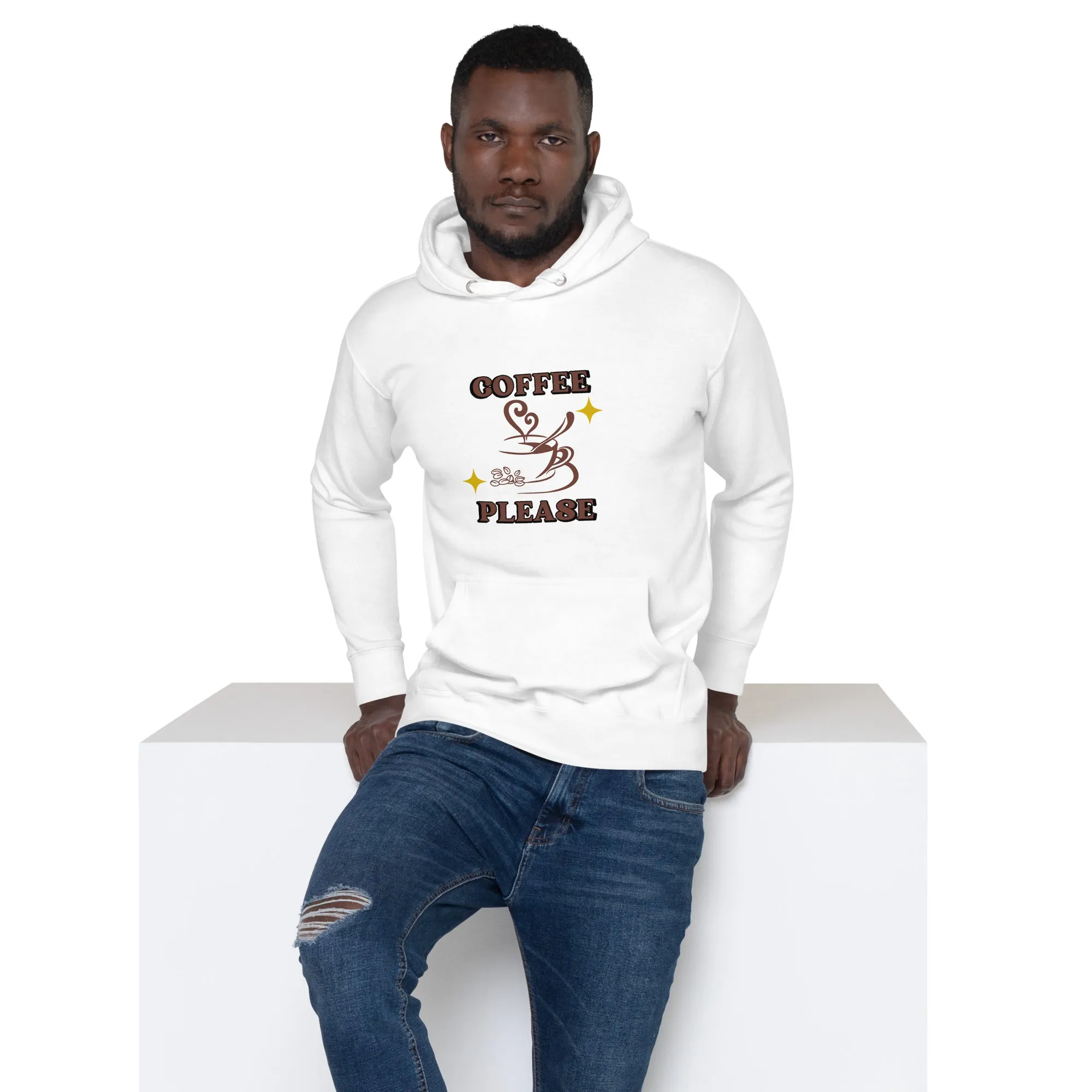 Coffee Please Men's Hoodie