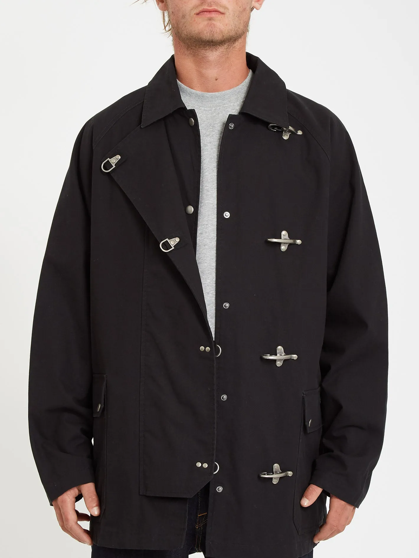 Confuzzion Jacket - BLACK