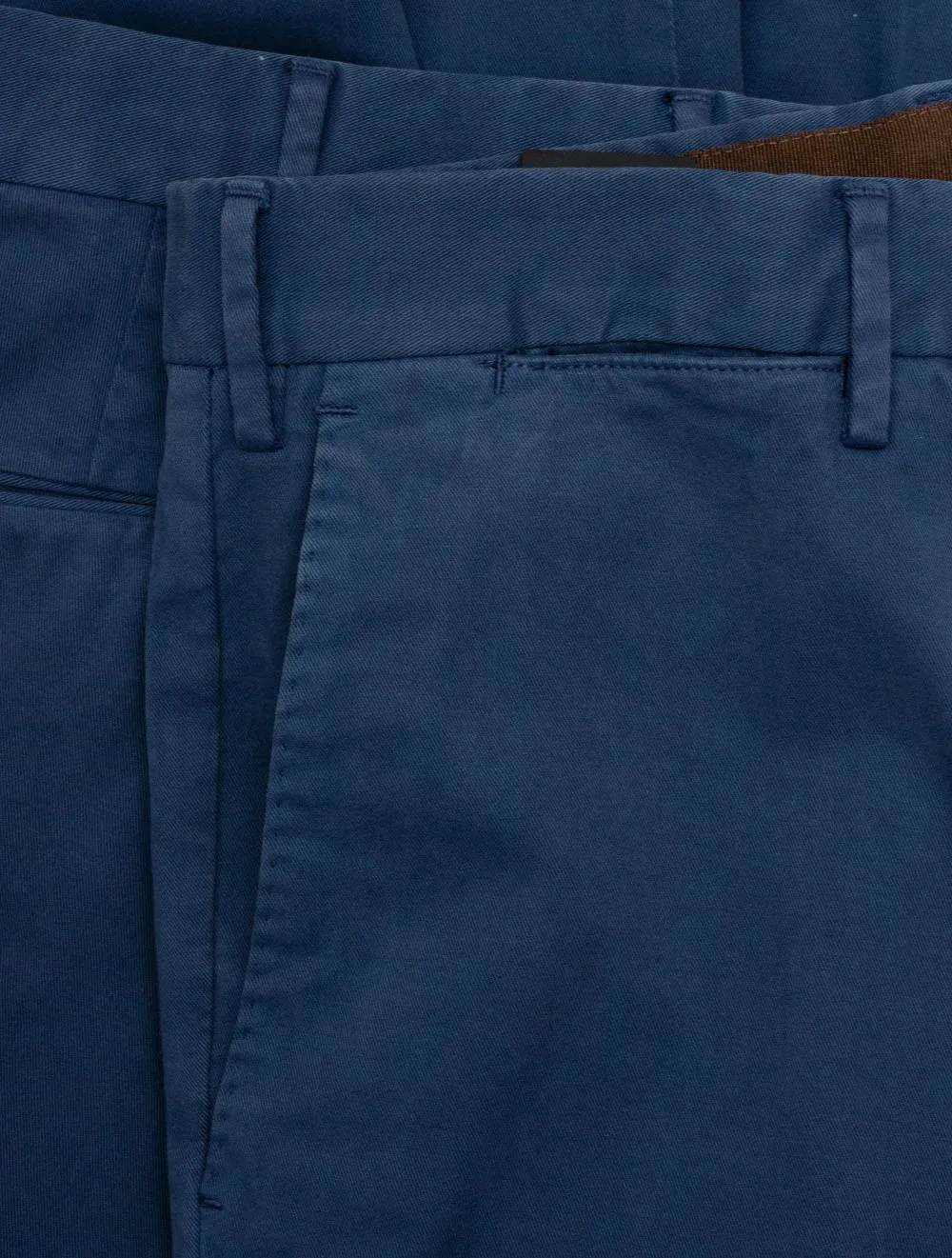 Cotton Chino Trouser Blue