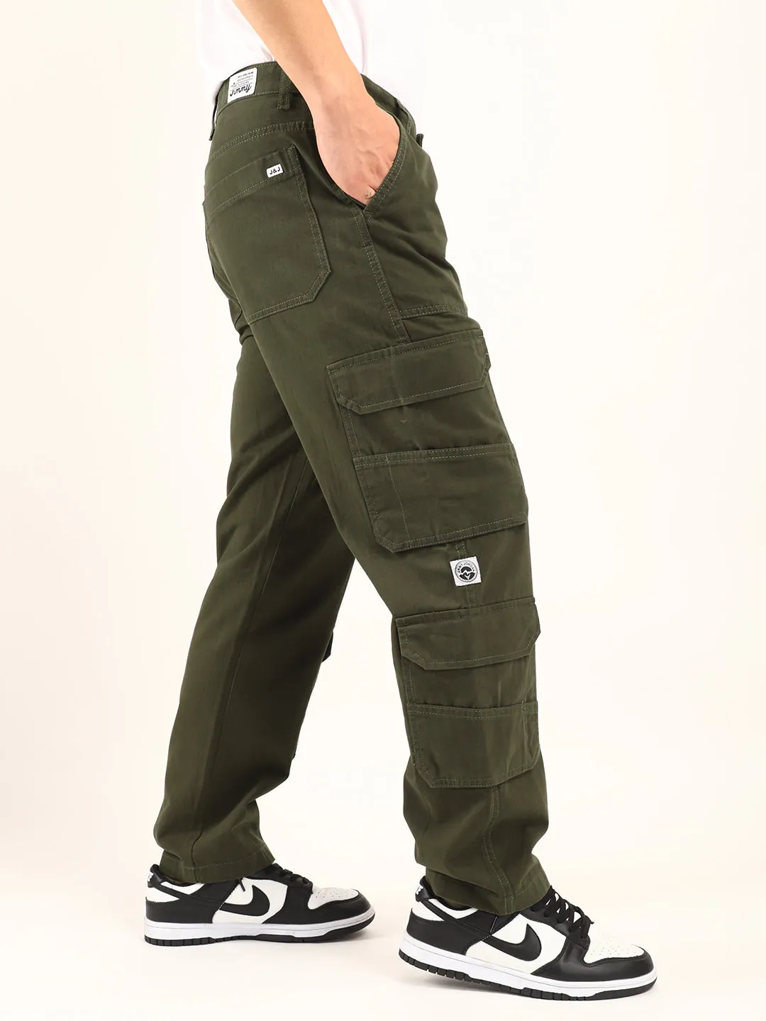 Cradel 8 Pocket Olive Green Cargo