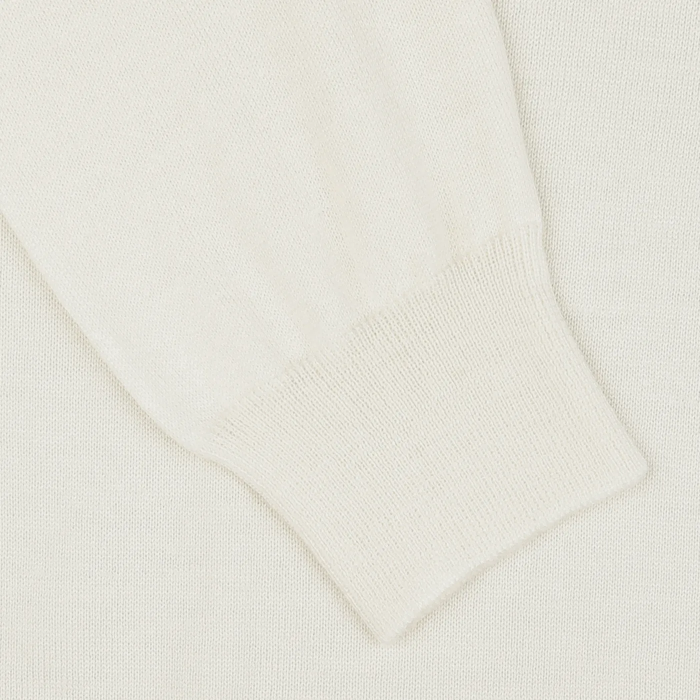 Cream Extra Fine Merino Crew Neck