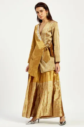 Cusco 2.0 - Golden Bow Blazer   Peeking Sun Trouser