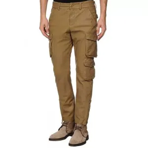 Custom Made Genuine Soft Pure Leather Cargo Pants for Men