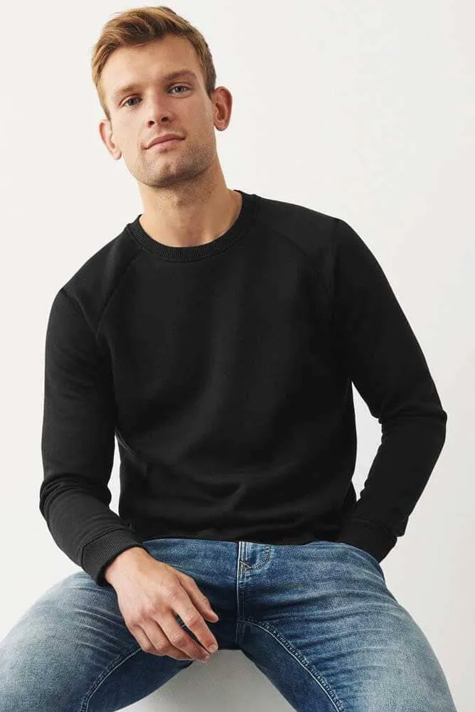 Cut Label Men's Drop-Tail Fleece Sweatshirt