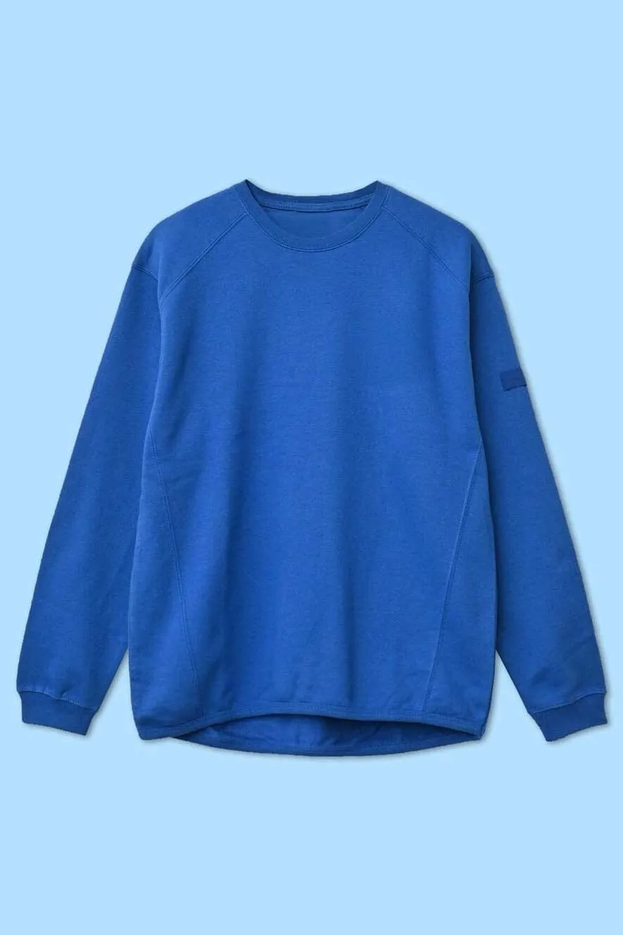 Cut Label Men's Drop-Tail Fleece Sweatshirt