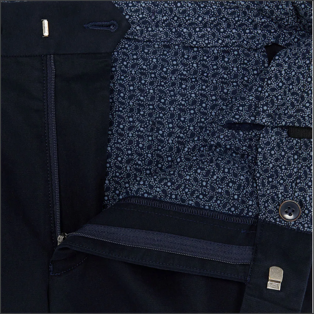 Daniel Grahame Driscoll Navy Chinos<>