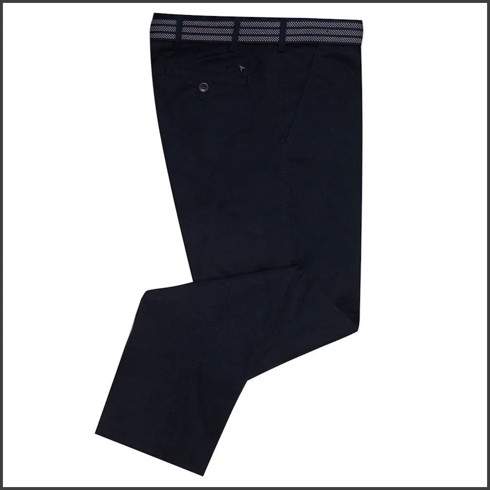 Daniel Grahame Driscoll Navy Chinos<>