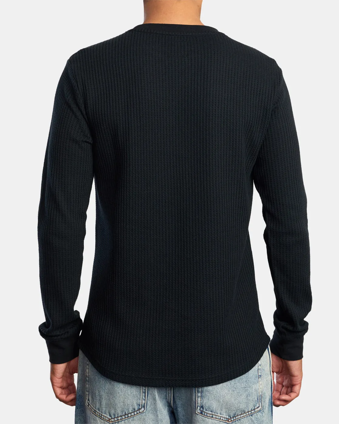 Dayshift Long Sleeve Thermal Shirt - Black