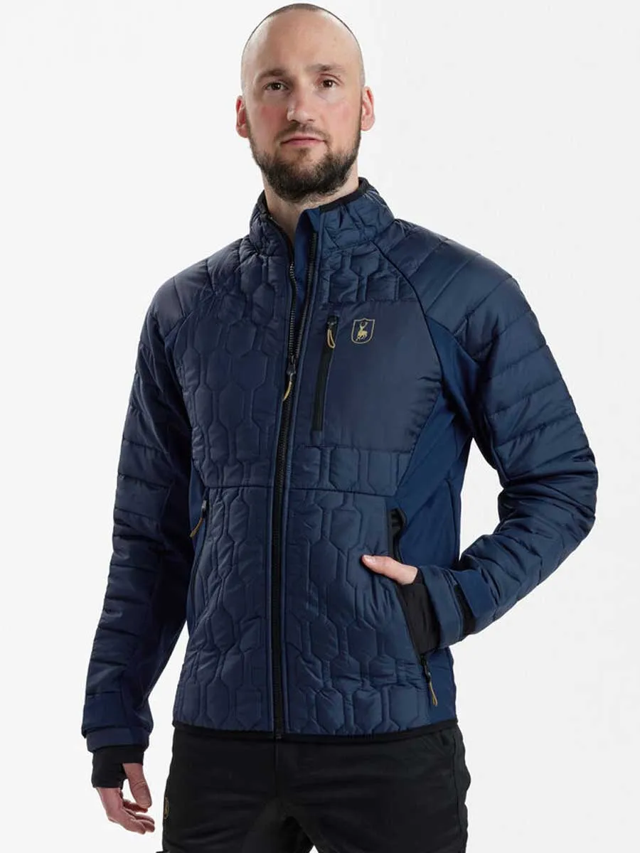 DEERHUNTER Mossdale Quilted Jacket - Men's - Dress Blue