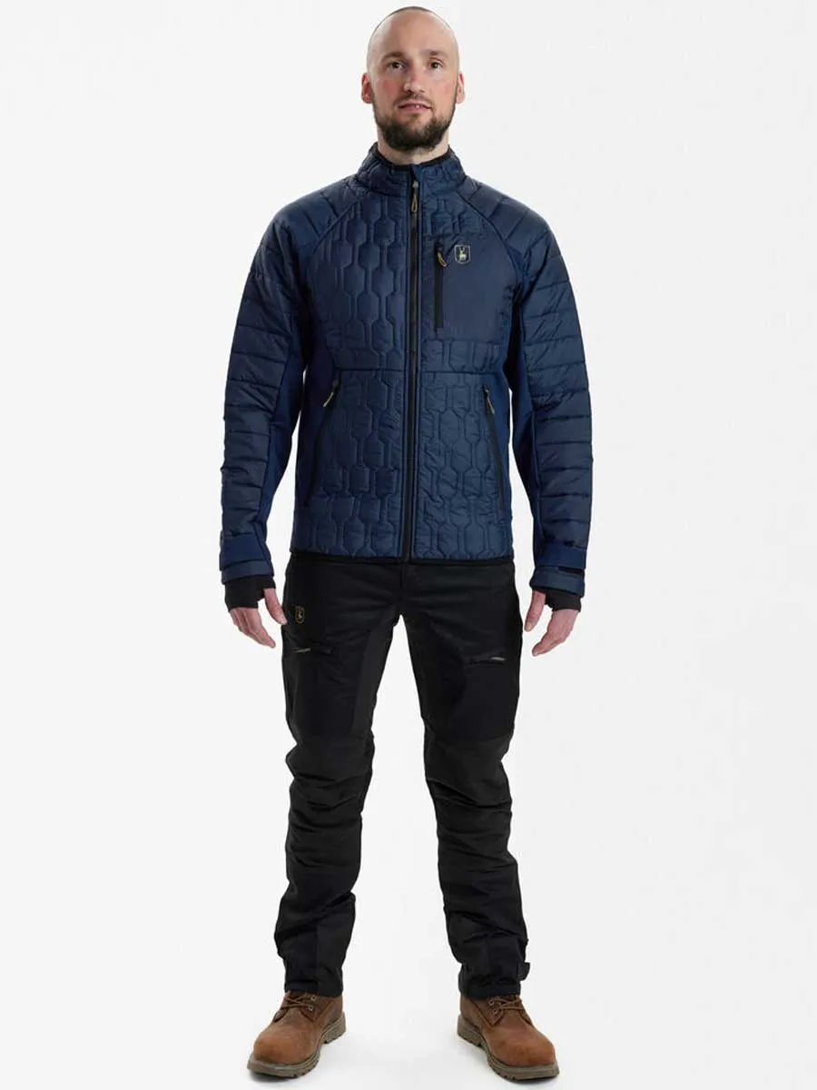 DEERHUNTER Mossdale Quilted Jacket - Men's - Dress Blue