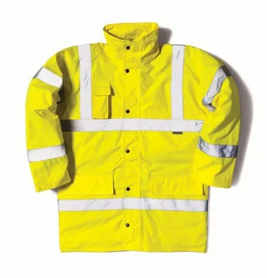 Dickies Hi Vis Motorway Safety Jacket Fluorescent Yellow