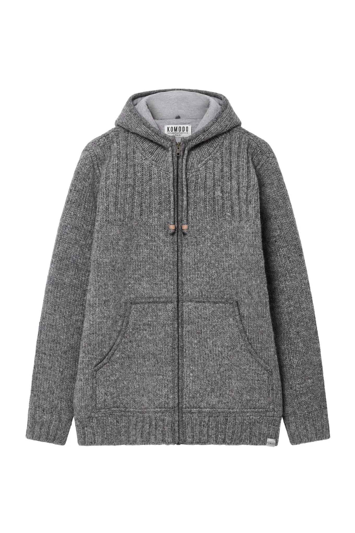 Emu Hooded Wool Jacket Grey