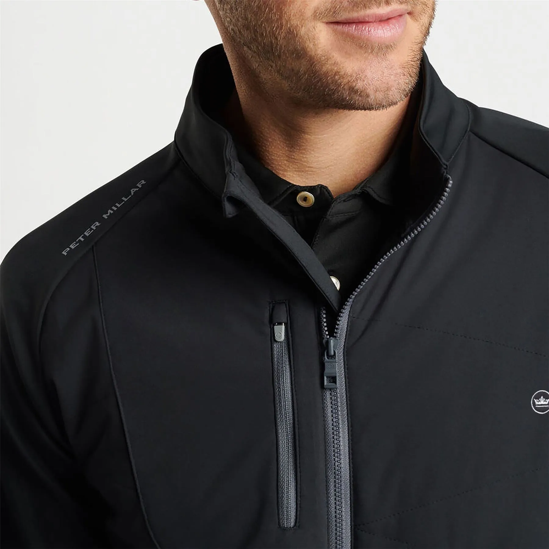 Endeavor Classic Fit Hybrid Jacket Black - AW24