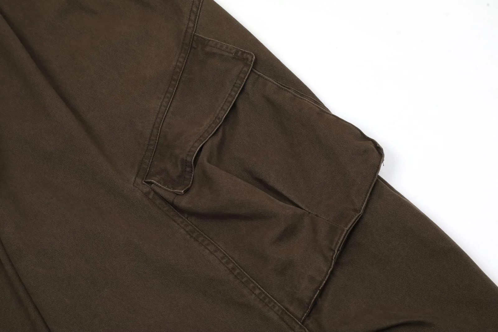 Faire Echo Loose Fit Wrinkled Cargo Pants