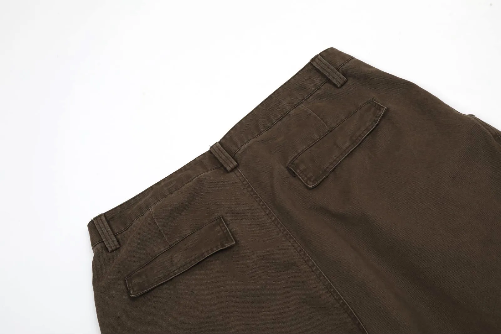 Faire Echo Loose Fit Wrinkled Cargo Pants