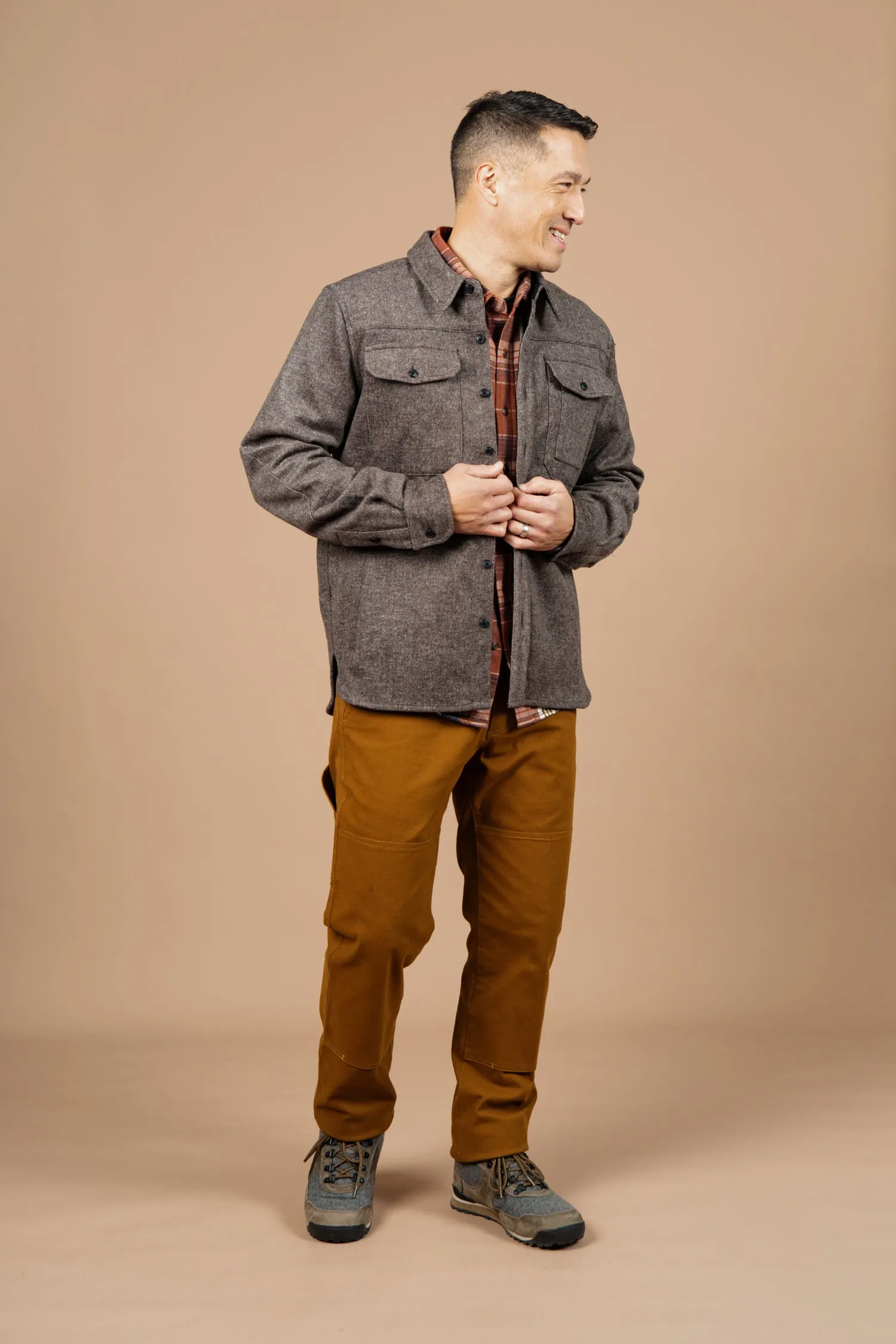 Fielding Shirt Jacket / Walnut Twill