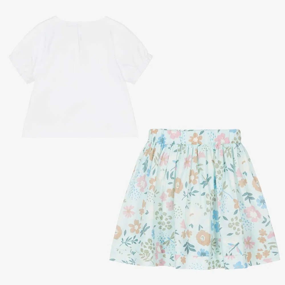 Floral Skirt Set