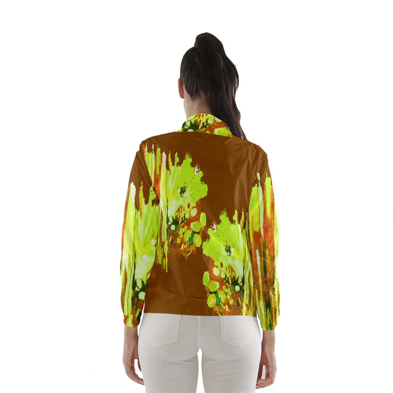 FLOROCTUBRE Women's Windbreaker