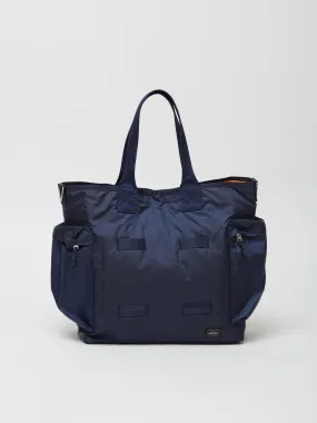 Force 2Way Tote Bag, Navy Blue