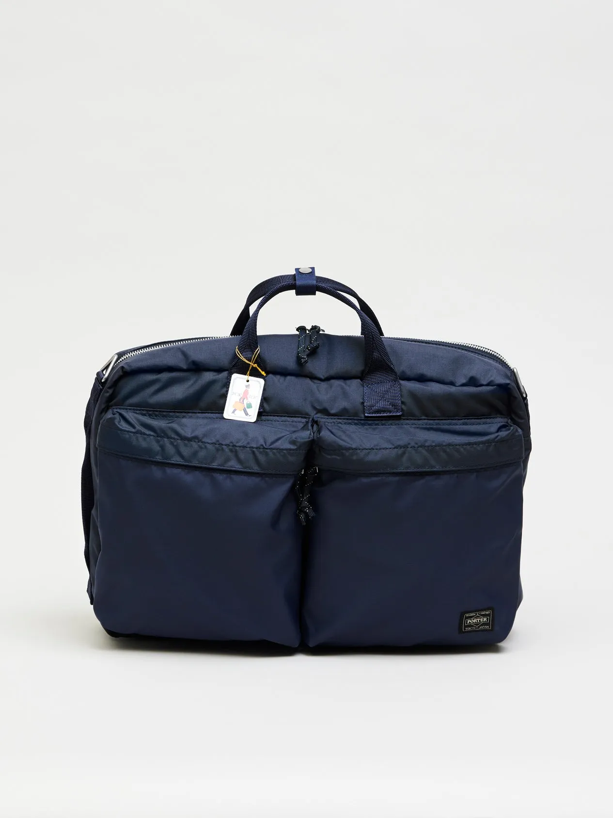 Force 3way Briefcase, Navy Blue