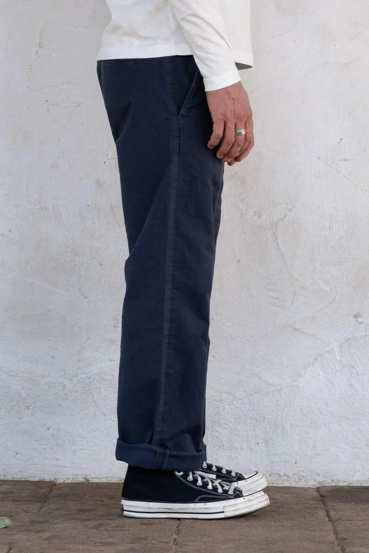 Freenote Cloth - Deck Pant in Navy