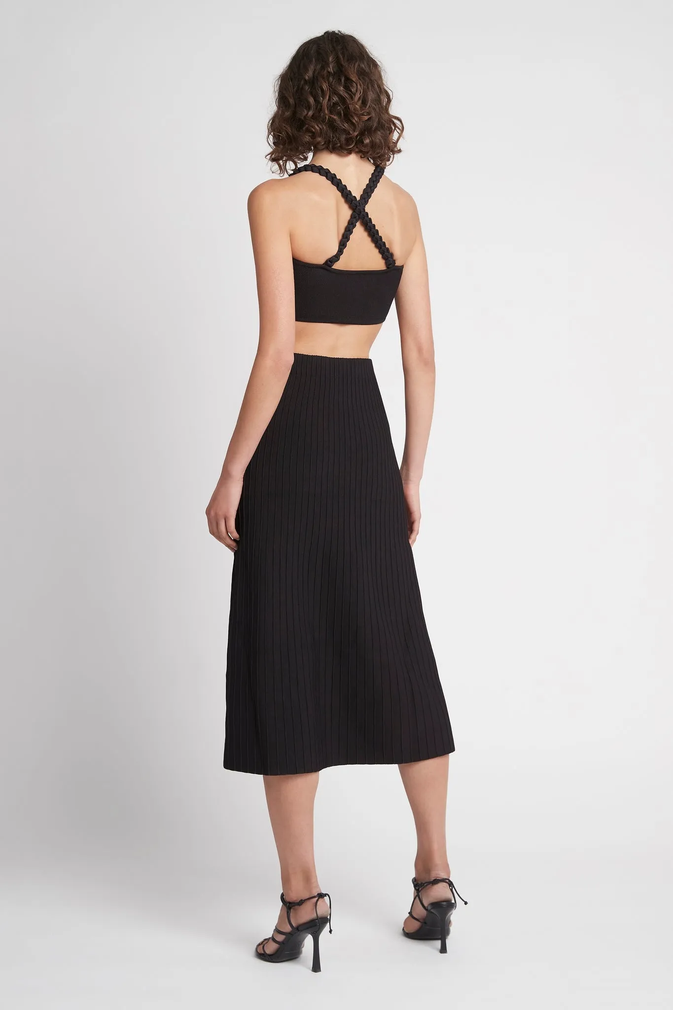 Frey Knit Midi Skirt