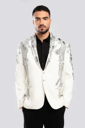 Gilded Inlay Zardozi Suit