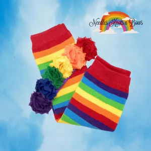 Girls Rainbow Headband & Leg Warmer Set, Girls Accessories