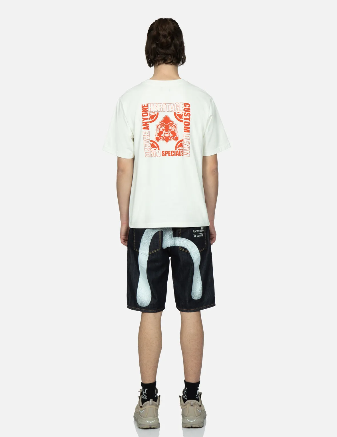 Godhead and Kamon Square Print T-shirt