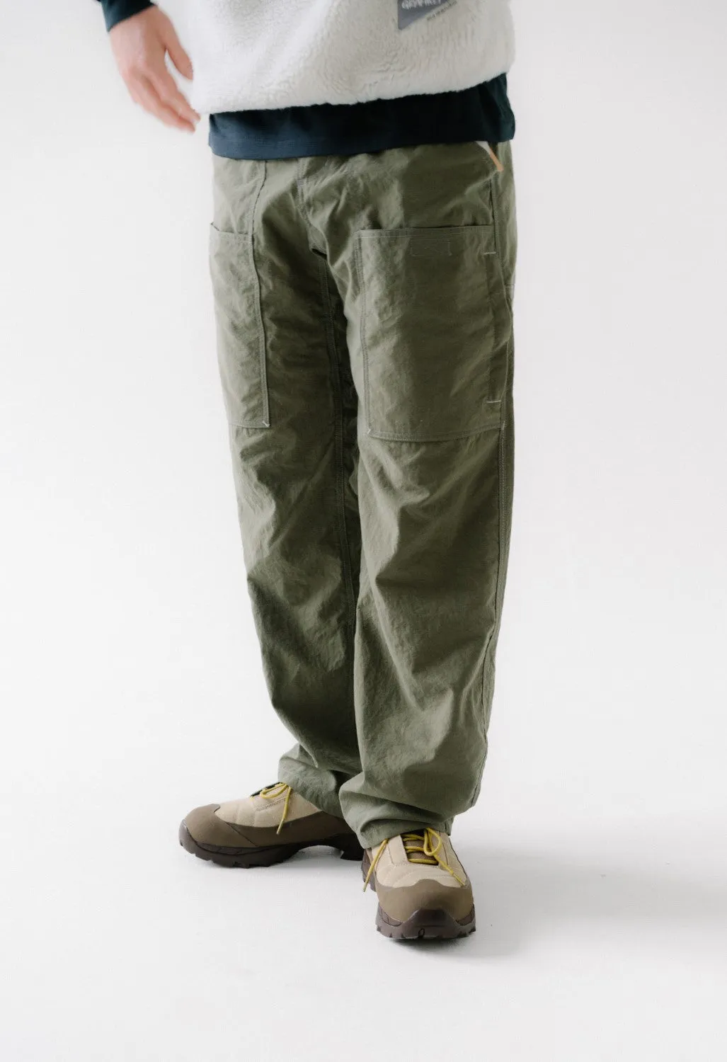 Gramicci x And Wander Nylon EQT Pant - KHAKI