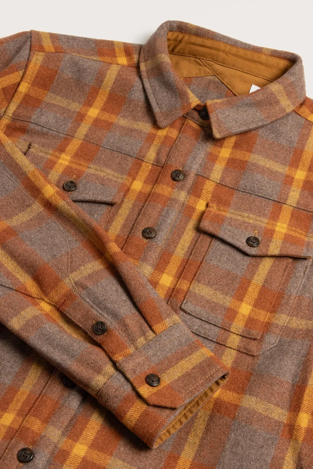 Harlow Shirt Jacket / Sunrise Plaid