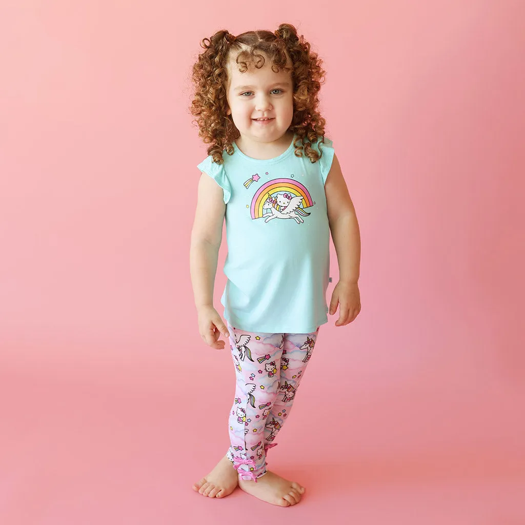 Hello Kitty® Unicorn Ruffled Tee