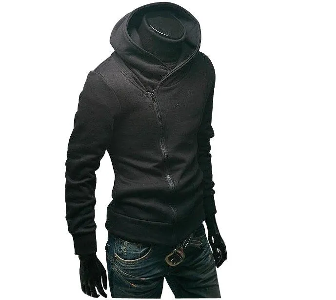 High Collar Men Jacket Top Brand Men Dust Coat Hoodies Clothes Sweater Overcoat Outwear