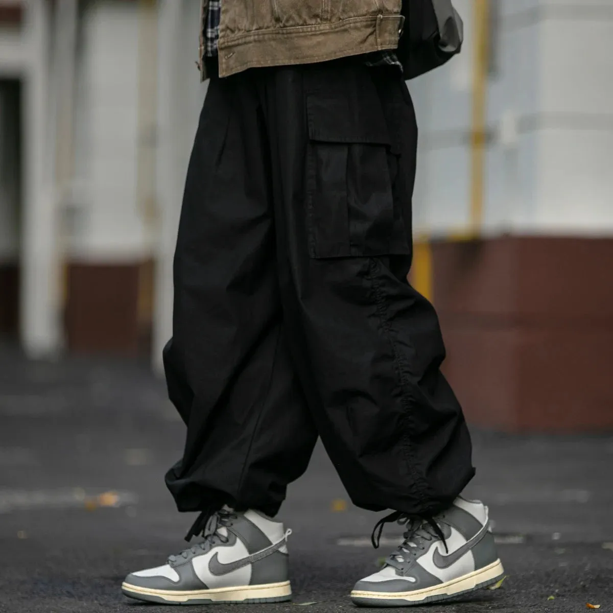 High Quality Cargo Pants Men's Streetwear - Straight Pants