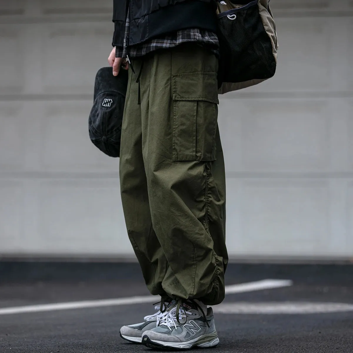 High Quality Cargo Pants Men's Streetwear - Straight Pants