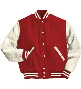 Holloway Wool Varsity Jacket w/ Vinyl Sleeve