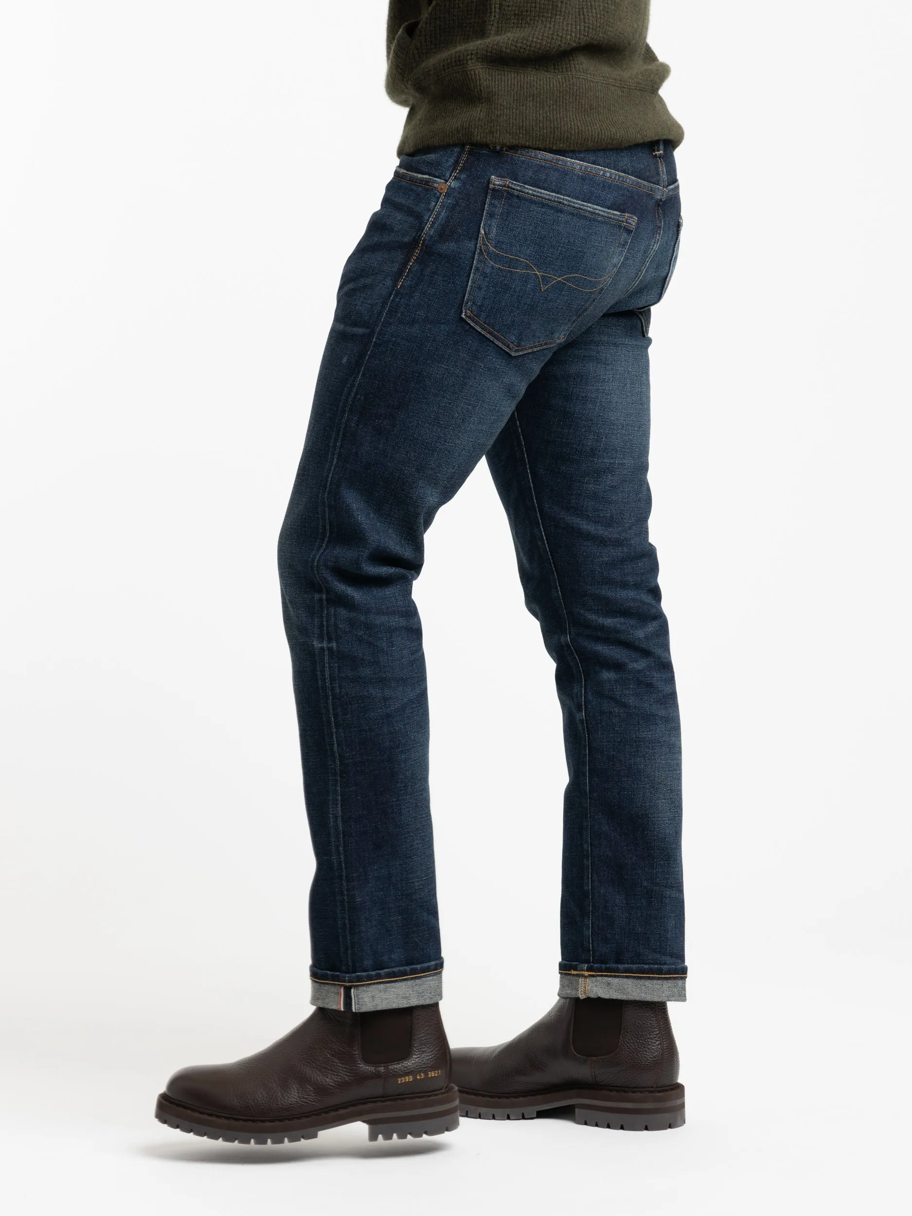 Indigo Sullivan Slim Selvedge Jean