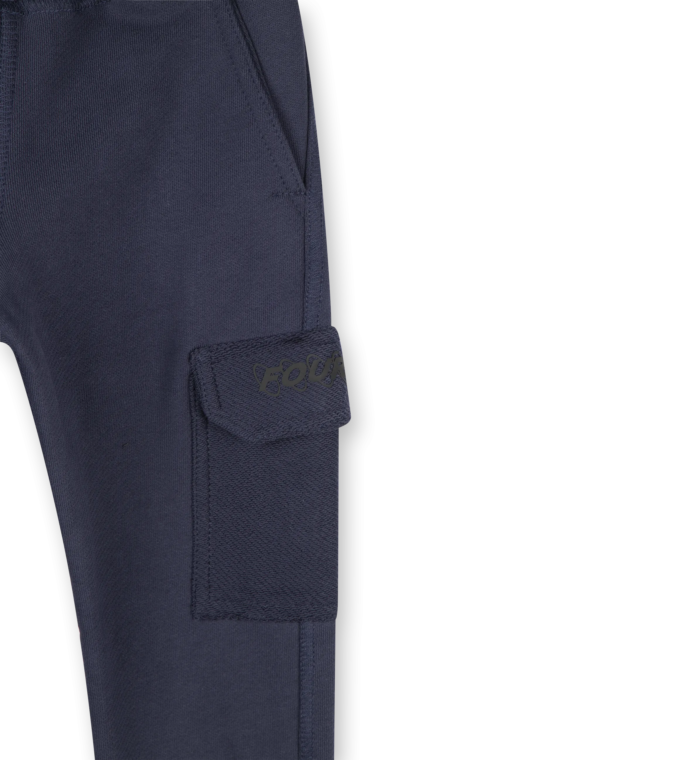 Inside Out Cargo Pants Marine Blue