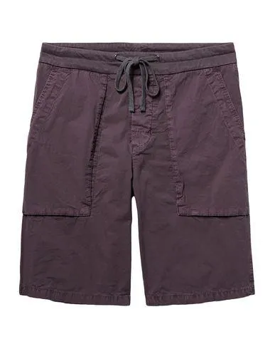 James Perse Man Bermuda shorts Deep purple 4 Designer