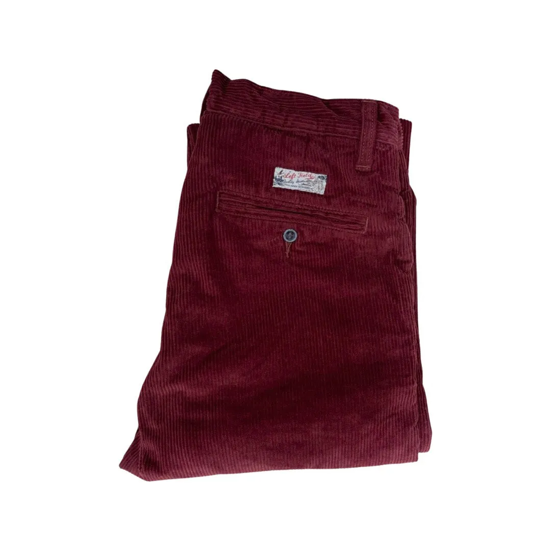 Japanese  8 wale burgundy Corduroy Miners