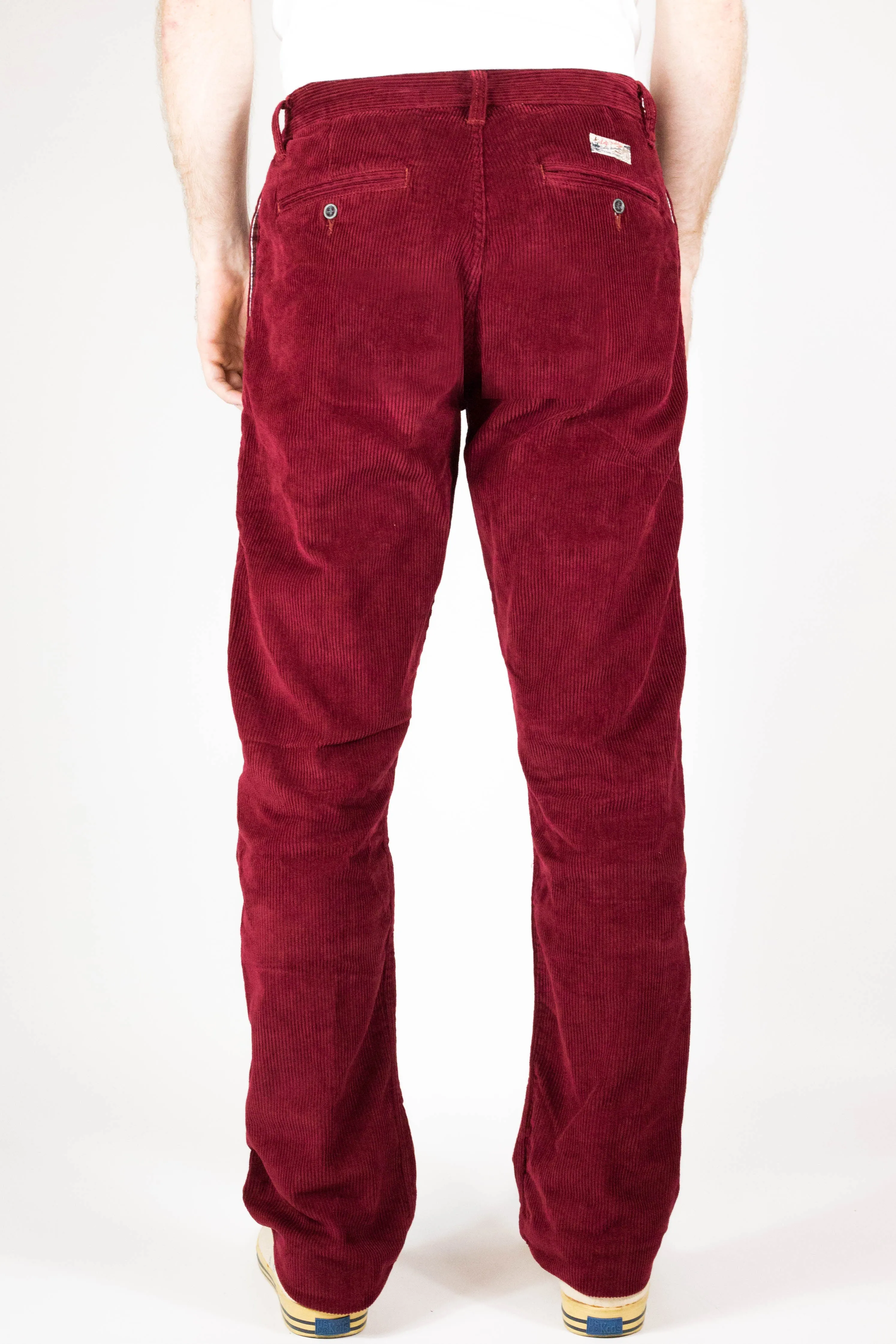 Japanese  8 wale burgundy Corduroy Miners