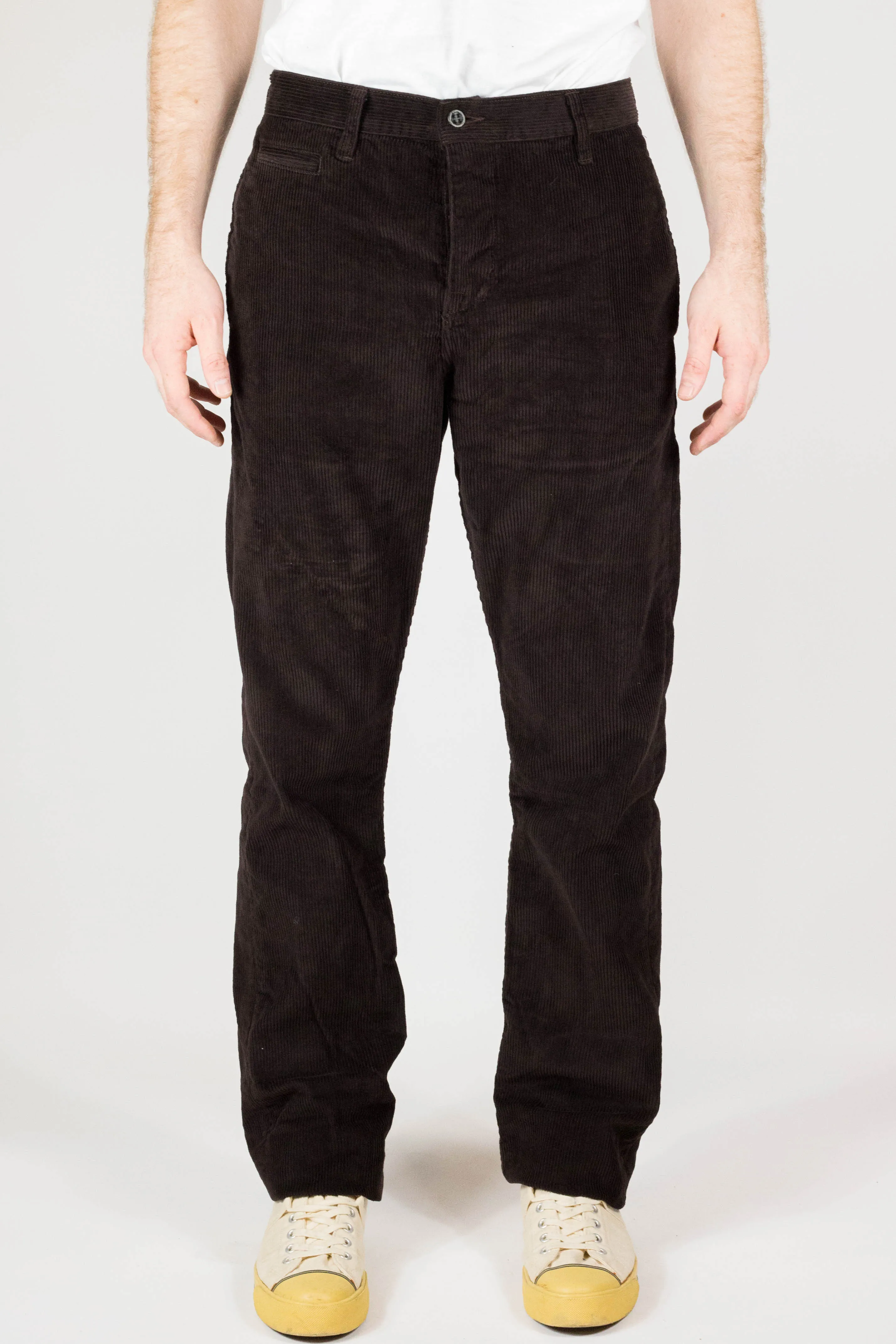 Japanese 8 wale Chocolate Corduroy Miners