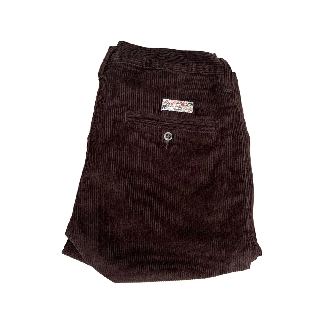 Japanese 8 wale Chocolate Corduroy Miners