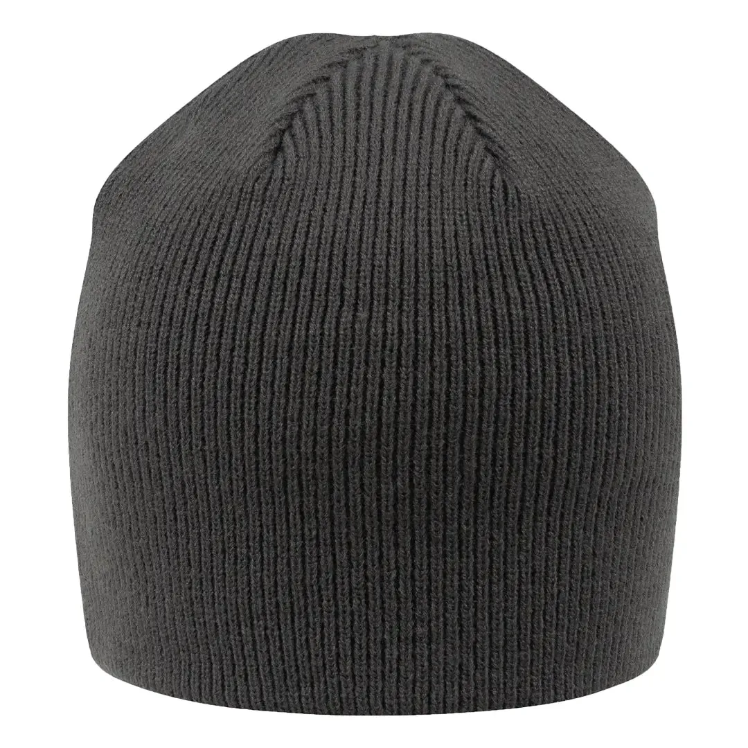 Jeff Rib Beanie - Anthracite by Blaser