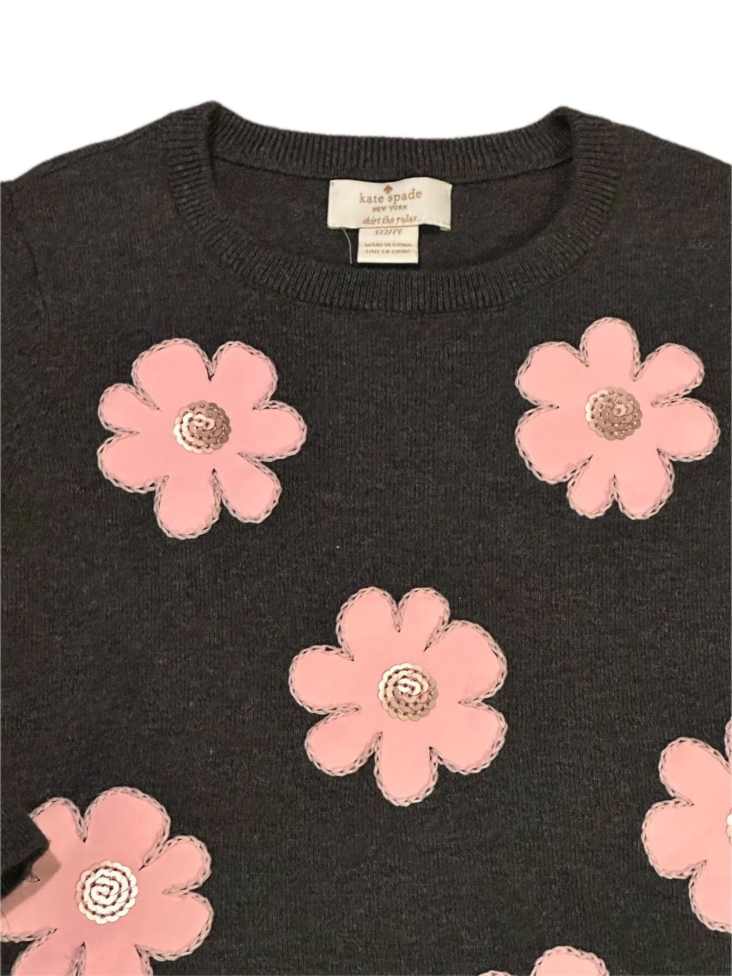 KATE SPADE PETAL SWEATER (SZ 7)