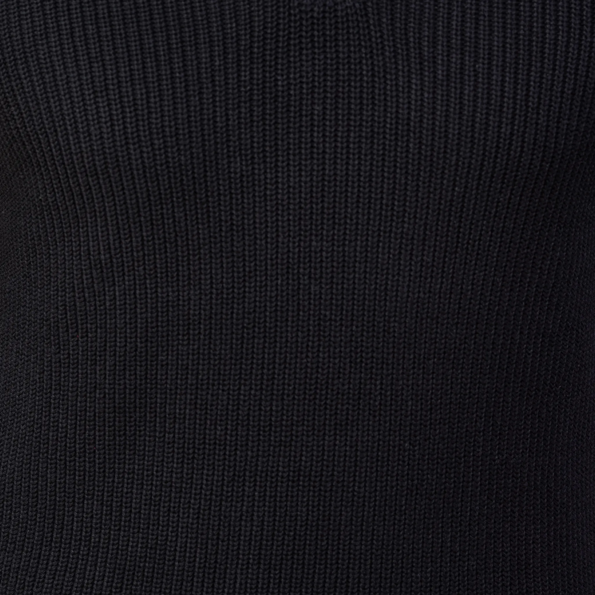 Kennebunkport Black Cotton Sweater