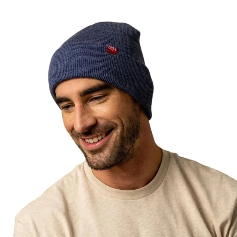 Kimes Ranch Clipped Beanie - Denim