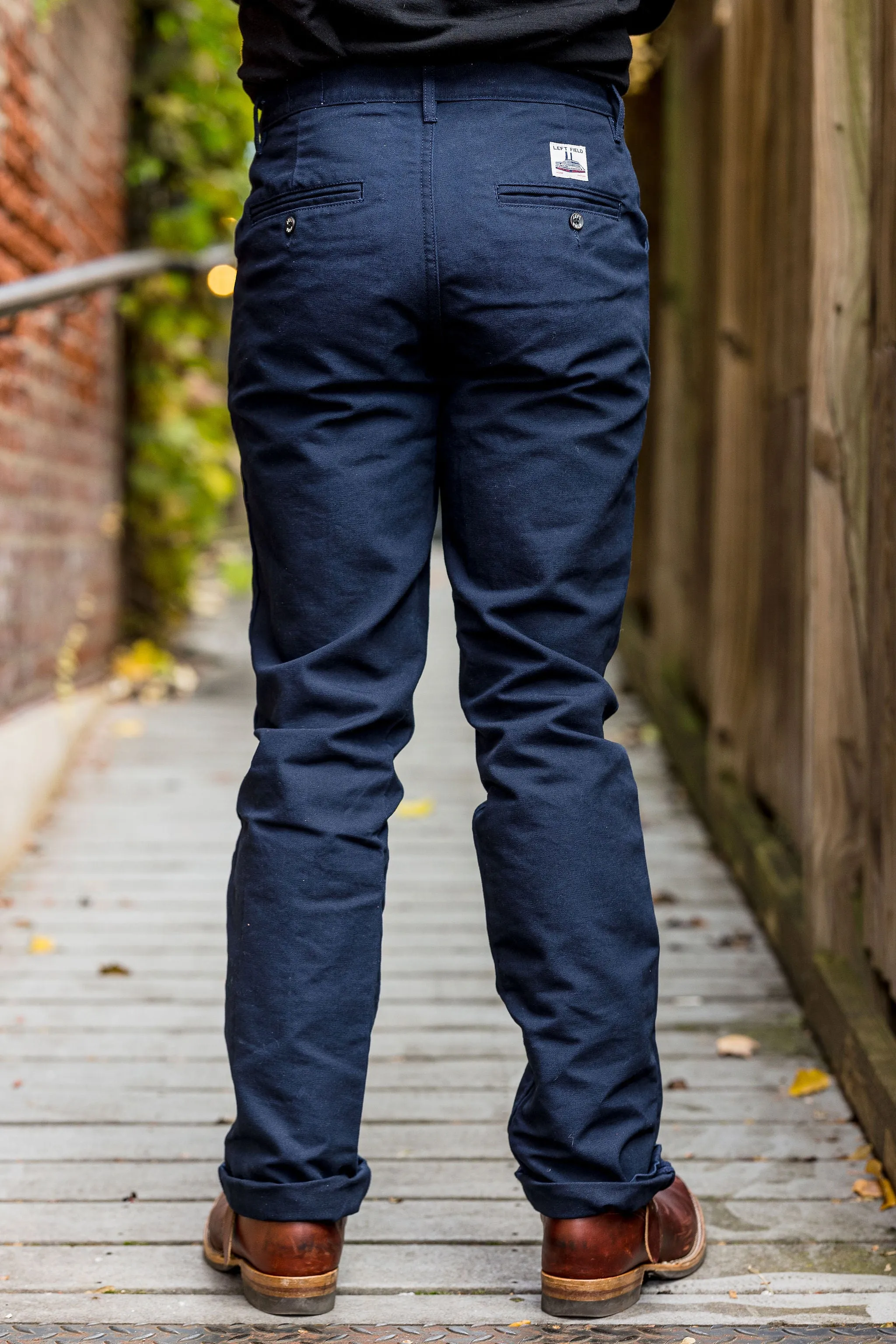 Left Field NYC Work Uniform Chino - Midnight Navy